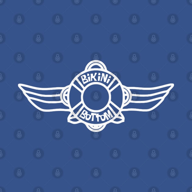 Bikini Bottom navy symbol - dark by tamir2503