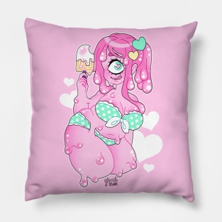 Slime Summer Babe Pillow