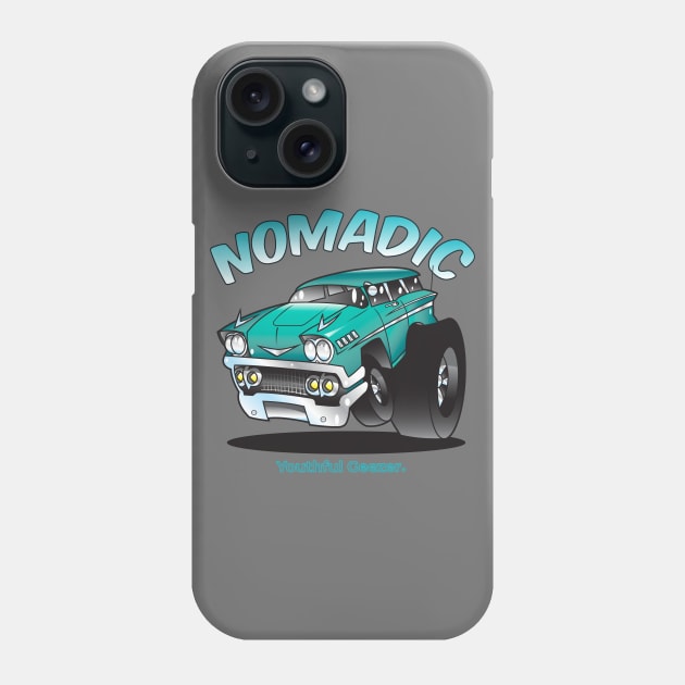 Nomadic Cartoon Car Toon Phone Case by YouthfulGeezer