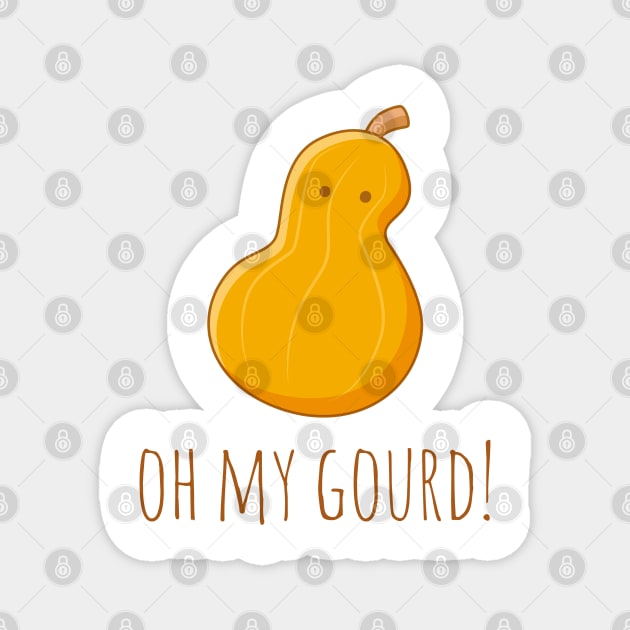 Oh My Gourd! Magnet by myndfart