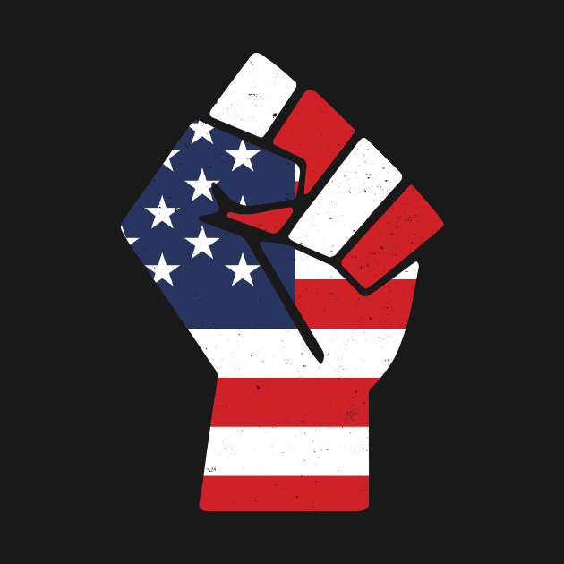 American Unity Fist Independence Day by kate_11