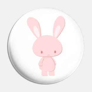 Cute Little Pink Bunny Pin