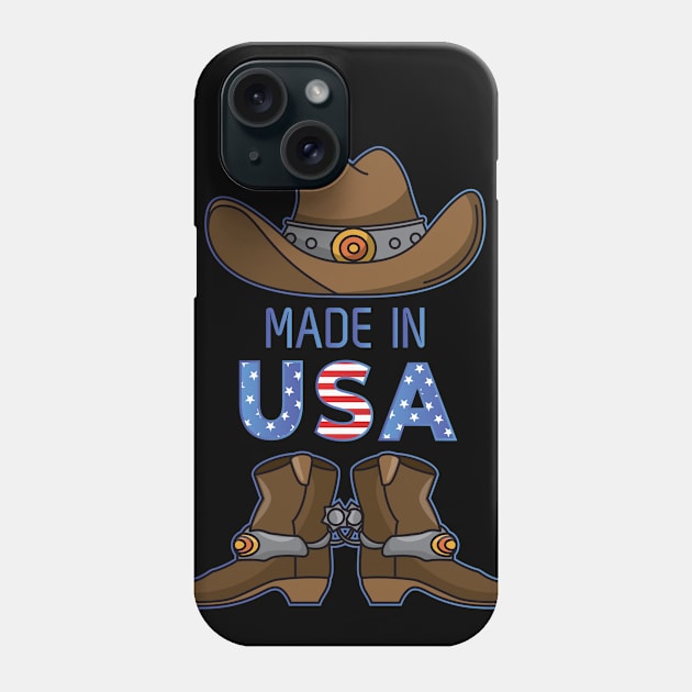 4th Of July - Made In USA Phone Case by saigon199x