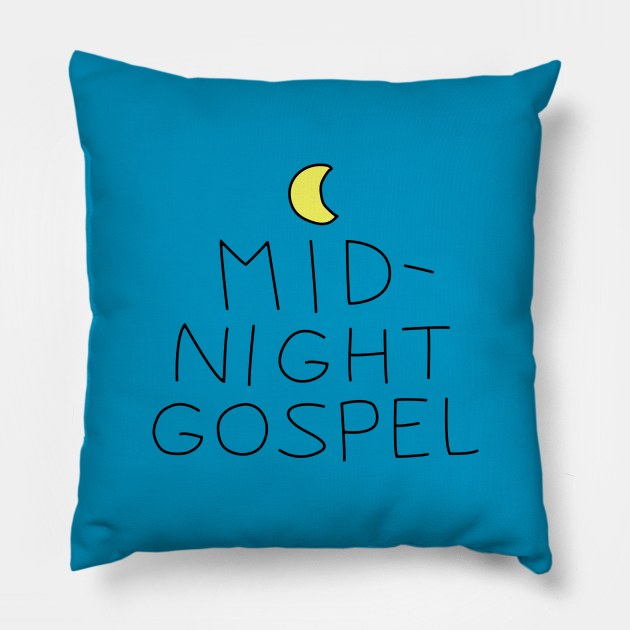 Midnight Gospel Pillow by Wetchopp