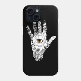 Palmistry BLACK- Divination and Palm Reading Phone Case