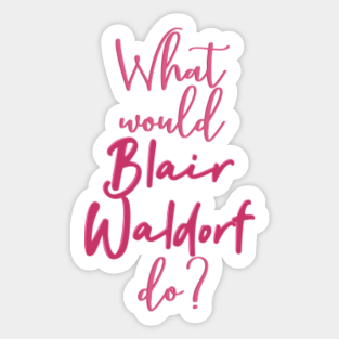 Xoxo Gossip Girl Stickers Teepublic