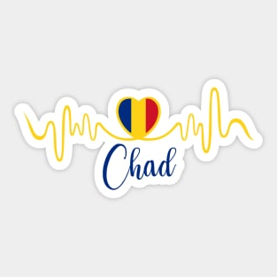 Chad Stickers for Sale