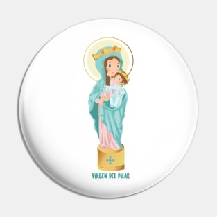 Our lady of the Pilar Pin