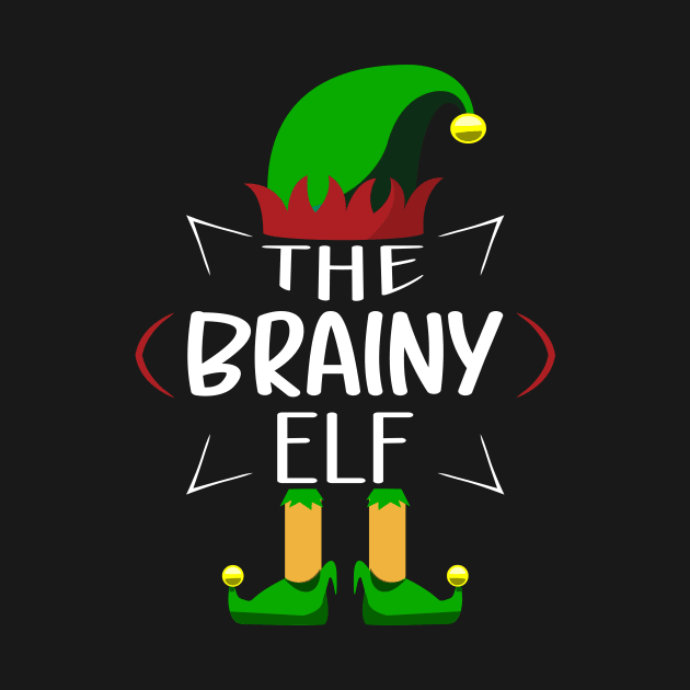 The Brainy Elf Christmas Party Pajama by Art master