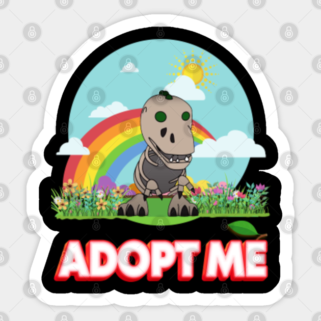 Adopt Me Funny Skele Rex Adopt Me Sticker Teepublic Uk Separate names with a comma. adopt me funny skele rex