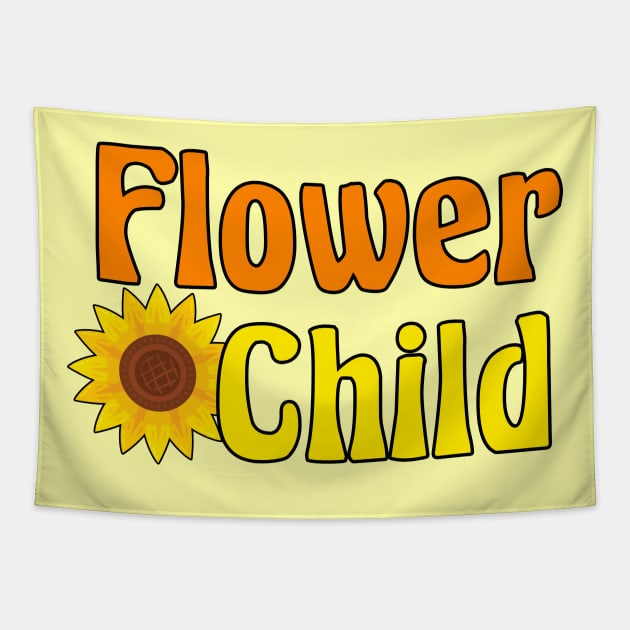 Flower Child Tapestry by epiclovedesigns