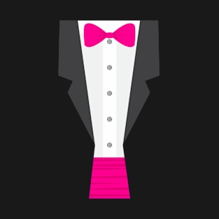 pink tux tuxedo T-Shirt