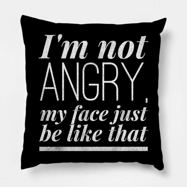 Mad Look Pillow by Six Gatsby