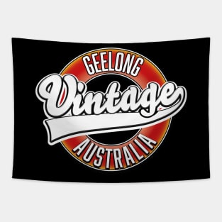 Geelong australia vintage style logo Tapestry