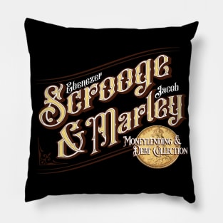 Scrooge And Marley Design Pillow