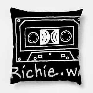 Richie.wav Tape Logo Pillow