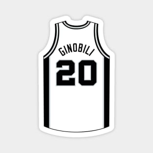 Manu Ginobili San Antonio Jersey Qiangy Magnet