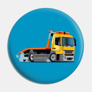 Cartoon tow truck Pin