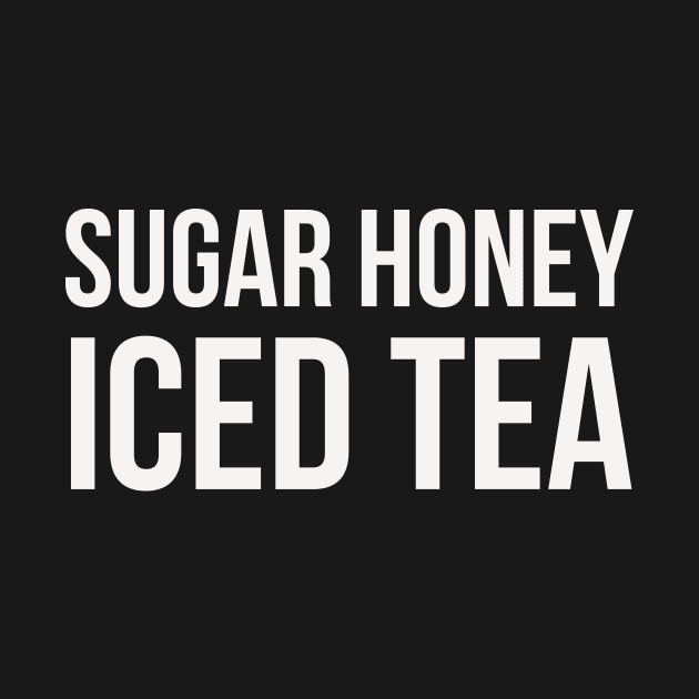 Sugar honey iced tea by Room Thirty Four
