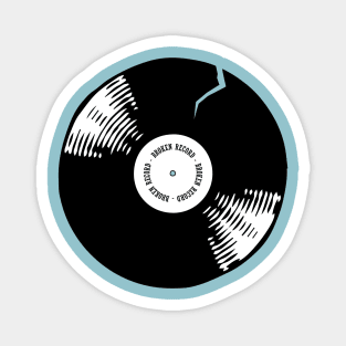 Broken Record Magnet