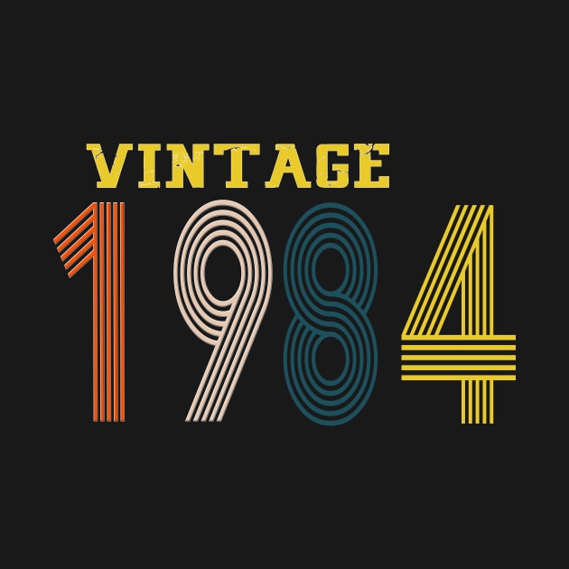 1984 year, retro, vintage by Yoda