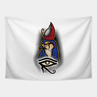 Horus Egyptian God tattoo design Tapestry