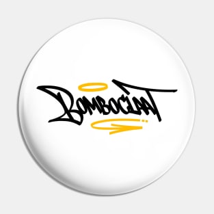 Bomboclaat Graffiti Tag Style Reggae Pin