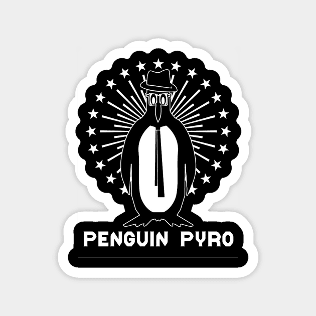 Penguin Pyro (classic) Magnet by PenguinPyro