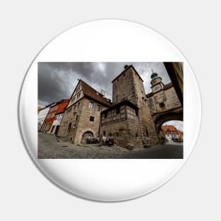 Medieval Town Pin