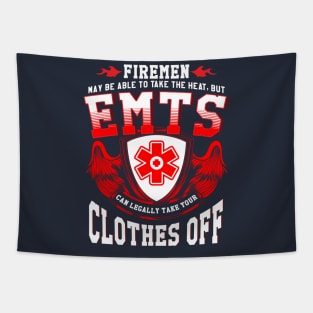 EMT Paramedic First Responder Humor Tapestry