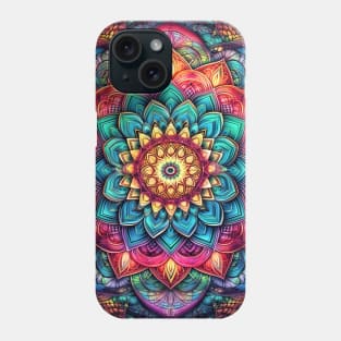 Flower of Life Mandala 23-4-6 Phone Case