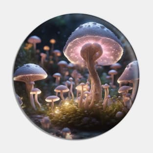 Magic Fantasy Mushroom Garden Pin