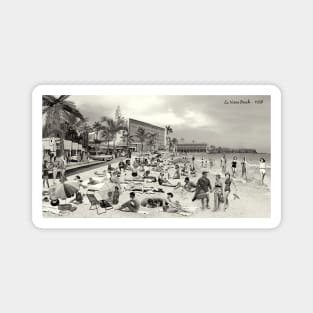 La Verne Beach - 1958 Magnet