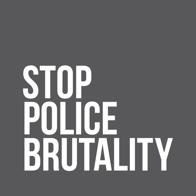 Stop Police Brutality shirt by blacklives