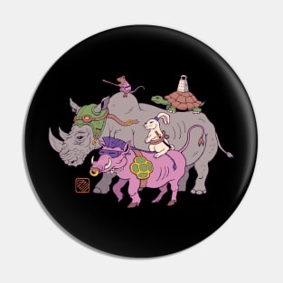 Mutant Animals Pin