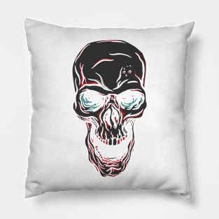 Skull , reaper with depth eyes Pillow