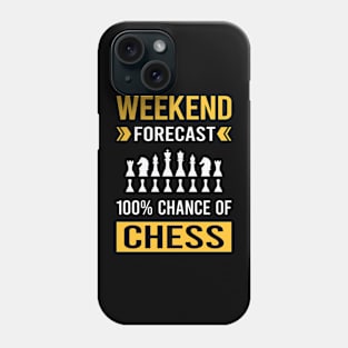 Weekend Forecast Chess Phone Case