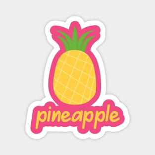 Pineapple Loves Magnet