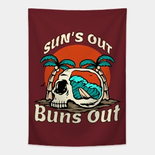 Sun's Out Buns Out Tapestry