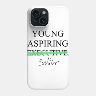 Young Aspiring Soldier Phone Case