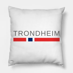 Trondheim Norway Pillow