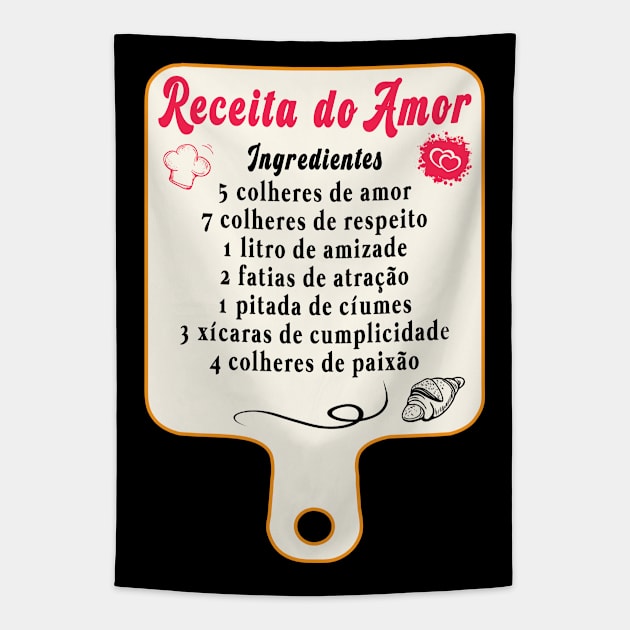 Receita de Amor Tapestry by NoNameBoy