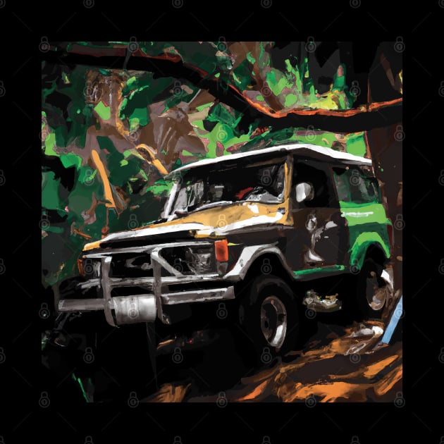 Toyota Land Cruiser in the Peruvian Jungle by OFFROAD-DESIGNS