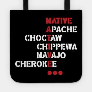 Proud Native American v2 Tote