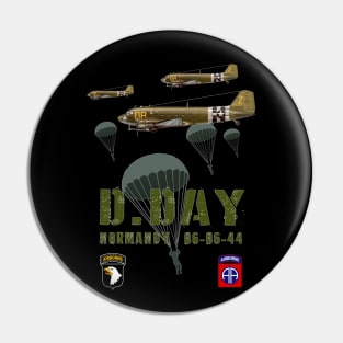 US airborne WW2 D Day Allied landing Pin