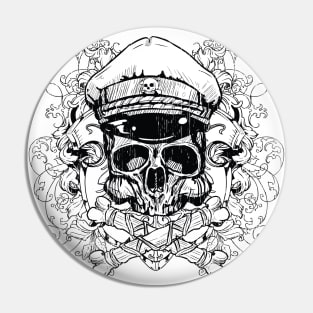 Captain Sailor's skull Pin