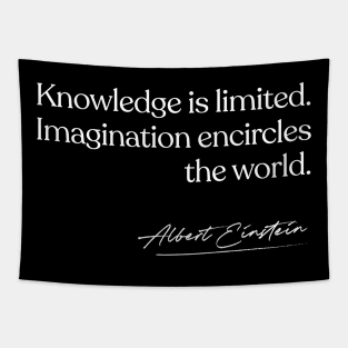 Albert Einstein Quote Tapestry