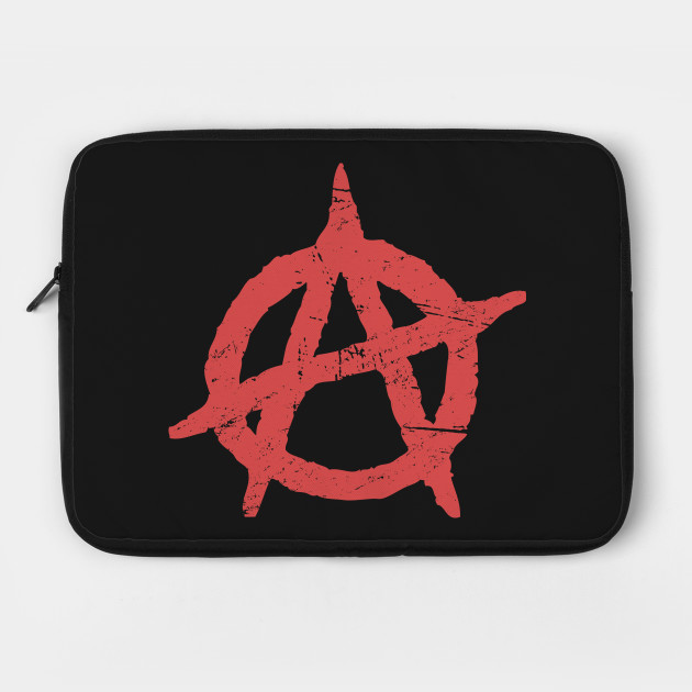 Distressed Punk Anarchy Symbol