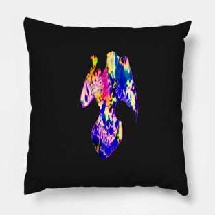 graffiti Bird Pillow