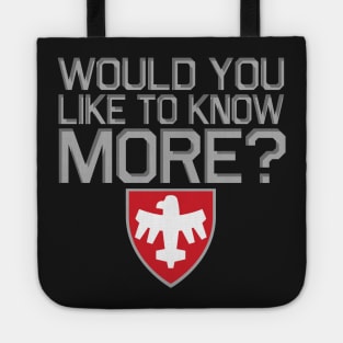 Starship Troopers Would You Like to Know Tote